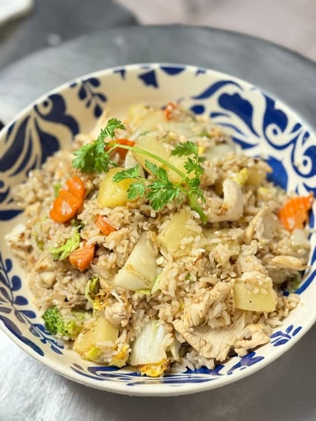 Pineapple Fried Rice.